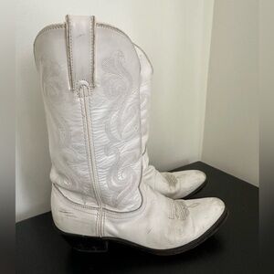 Women’s White Western Cowboy Boots